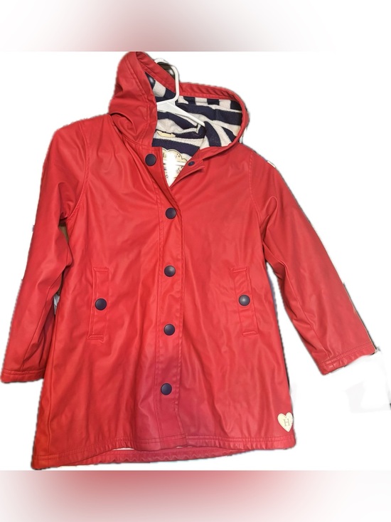 Hatley Other - Kids Red Hooded Raincoat Jacket Hatley size 7